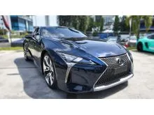 2017 Lexus LC 500 5.0 S Package, Mark Levinson sound system, Brown interior, Leather interior, BSM, HUD, Retractable spoiler, 21-inch rims