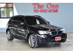2017 BMW X3 2.0 F25 (ปี 10-17) xDrive20d M Sport AWD SUV