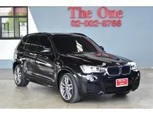 2017 BMW X3 2.0 F25 (ปี 10-17) xDrive20d M Sport AWD SUV