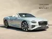 2026 Bentley Continental GT 4.0 Azure Coupe - Original RHD / Low Mileage 1522 Miles / Bentley Approved