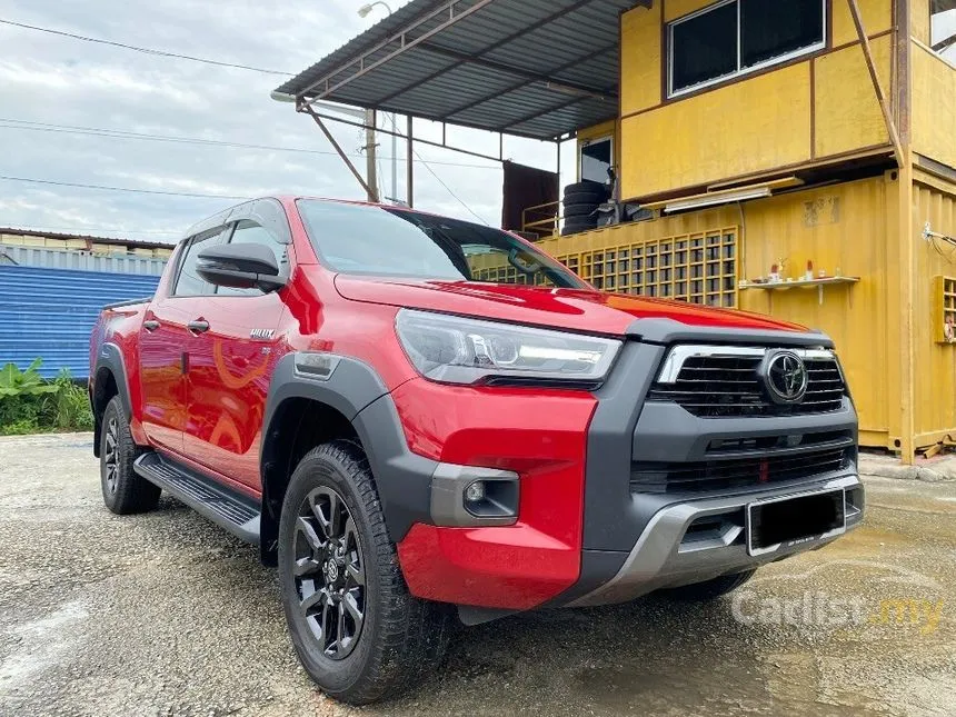 Used 2021 Toyota Hilux 2.8 Rogue Pickup Truck - Carlist.my