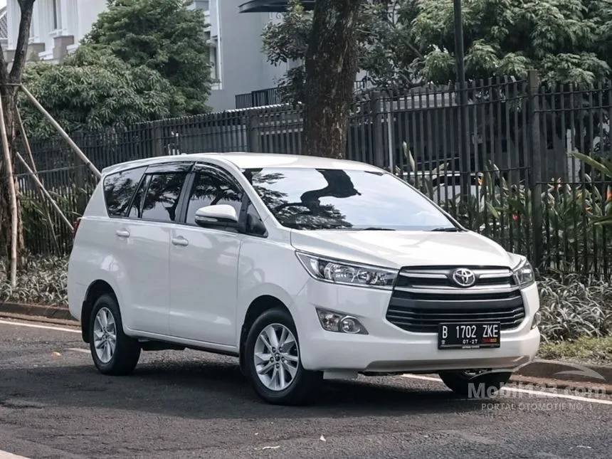 Jual Mobil Toyota Kijang Innova 2017 G 2.4 di DKI Jakarta Automatic MPV Putih Rp 295.000.000