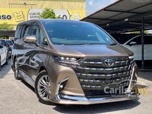 BRAND NEW 6A JAPAN 58KM 2024 Toyota Alphard 2.5 Z 7-Seater MPV