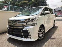 2016 Toyota Vellfire 2.5 ZG 5CAM JBL HOMTHEATER PANORAMIC HIGHSPEC - YEAR END PROMOTION - UNREG