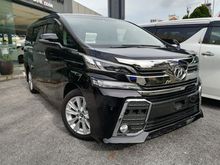 2016 Toyota Vellfire 2.5 Z A 8S ALPINE KM 17K UNREG