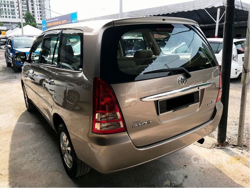 Toyota Innova 2007 G 2.0 in Kuala Lumpur Automatic MPV Brown for RM