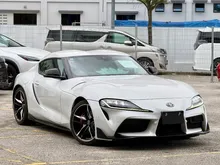 2021 Toyota GR Supra 3.0 RZ Coupe DB02 (A) Ready Stock, Grade 5A, Black Leather Seat, Carbon Console, JBL Sound, HUD, Reverse Camera,Power Momory Seat