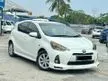Used TRUE 2012 Toyota Prius C 1.5 Hybrid (AT) FULL SERVICE RECORD TOYOTA SUPER LOW MILEAGE CARKING
