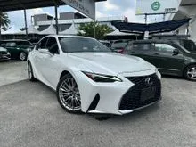 2021 Lexus IS 300 2.0 Luxury Sedan - Red Leather - Sunroof