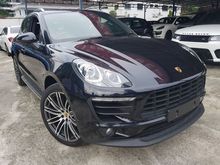 2015 Porsche Macan 2.0L With Panaromic,Side Step,Roof Rack,Reverse Cam,Compass,Carbon Trims,PASM,Lane Assist,21