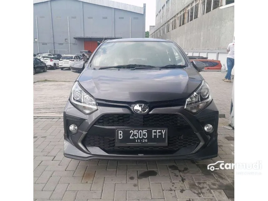 Jual Mobil Toyota Agya 2021 GR Sport 1.2 di Banten Automatic Hatchback Abu