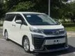 Recon 2019 Toyota Vellfire 2.5 ZA Edition MPV White Ready Stock ZA