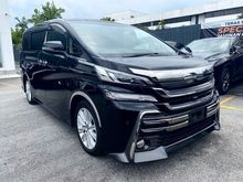 2016 Toyota Vellfire 2.5 Z 7 SEATER 2 POWER DOOR SUNROOF UNREG