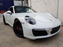 2017 Porsche 911 CARRERA S 3.0L FULL SPEC WITH SUNROOF,BOSE,SPORT EXHAUST,SPORT CHRONO,SPORT PLUS,MEMORY SEATS,RED INTERIOR,PASM