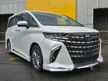 2025 Toyota Alphard 2.5 Z [ JBL SOUND SYSTEM-ORI MODELISTA BODYKIT-TIP TOP CONDITION ]