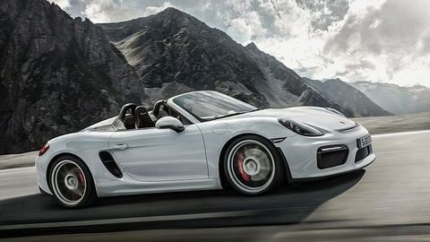 Porsche Planning Boxster Spyder GT4