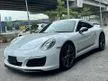 Recon 2018 Porsche 911 Carrera T 3.0 Japan Spec, Sport Chrono In White, Speedometer Panel In White, 20 Black Carrera Rims