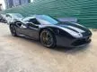 Recon 2018 Ferrari 488 GTB 3.9 Coupe/FULL CARBON PACK/DAYTONA STYLE SEATS/JBL SOUND SYSTEM/SCUDERIA WING BADGES/10K MILLEAGE ONLY/2018 UNREGISTER - Cars for sale