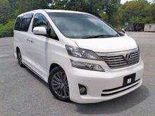 2010 Toyota Vellfire 3.5 V L Edition MPV SUN/MOON ROOF VIP NUMBER