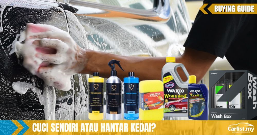 Kit Cuci Kereta Yang Best – Harga Mampu Milik Medium Dan Premium