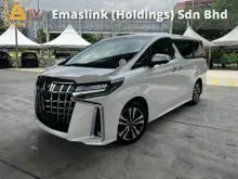2019 Toyota Alphard 2.5 SC New Facelift Unregister Grade 4.5 24k Mileage 5 Years Warranty Leather Pilot Seat Android 360 Surround Camera Roof Monitor