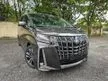 Recon 2022 Toyota Alphard 2.5 G S C Package MPV sunroof Unreg - Cars for sale