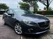 Used 2015 MAZDA 3 2.0 CBU FULL SPEC STOCK BARU ORI T/TOP CDT WARRANTY 3YRS FORU