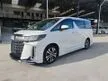 Recon 2020 Toyota Alphard 2.5 SC Modellista fully loaded