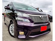 2010 Toyota VELLFIRE 2.4 (A) Z PLATINUM 2 P/D MPV CAR KING ZP