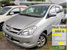 2007 Toyota Innova 2.0 G (A) the Gold Class MPV, 102k Mileage, Expatriate Owner, New Stock, Call Karen Now 0192534546