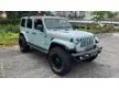 Recon GRADE 4.5A 2019 Jeep Wrangler 3.6 Unlimited Sahara SUV.BLUE EXTERIOR,REVERSE CAMERA,BLACK LEATHER SEATS,AUTO CRUISE CONTROL,DAY TIME RUNNING LIGHT.