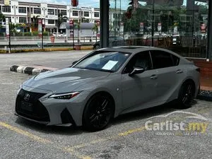 2023 Lexus IS 300 2.0 F Sport Mode Black 3 Sedan