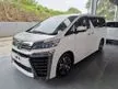 Recon EASYLOAN 2019 Toyota Vellfire 2.5 ZG SUNROOF (UNREG) 3 LED,FOC 7 YEARS WARRANTY,4 NEW TYRE,NEW BATTERY,TINTED ,FULL SERVICE