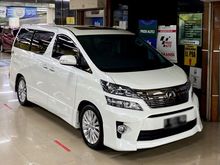 2014 Toyota Vellfire 2.4 ZG Premium Sound Van Wagon