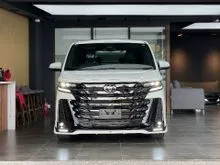 2025 Toyota Vellfire 2.4 Z Premier Full GR Bodykit JBL