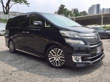 2012/13 Toyota Vellfire 3.5 V L Edition MPV ** VVIP OWNER... FULL SERVICE ON TIME.. LOW MLG... UNDER WARRANTY ... ACCIDENT FREE... CLEAN INTERIOR... MUST VIEW **