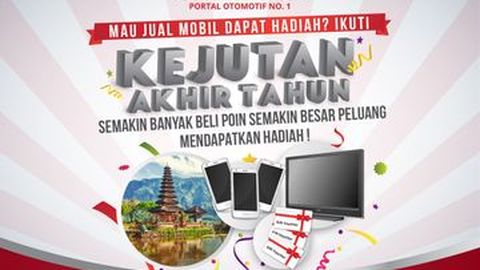 Jual Mobil Anda, Dapatkan Hadiah Liburan ke Bali