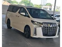 2021 Toyota Alphard 2.5 G S MPV, GRADE 4.5B, ORI 36K KM, 2 POWER DOORS, SUNROOF & MOONROOF, LED HEADLIGHTS, REVERSE CAMERA, 20 SPORT WHEELS