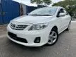 Used 2011 Toyota Corolla Altis 1.8 (A) Facelift model, 1 lady owner, tip top condition