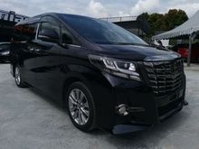 2016 Toyota Alphard 2.5 SA Type Black Editions