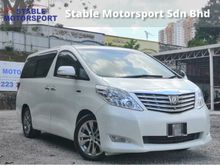 2009/13 Toyota Alphard 3.5 G ROYAL LOUNGE MPV ** VVIP OWNER... SERVICE ON TIME... LOW MLG... ACCIDENT FREE... CLEAN INTERIOR... VALUE BUY **