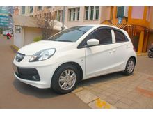 Honda Brio 1.2 Satya E MT 2015 Putih metalik Siap pakai, pajak panjang bisa tukar tambah