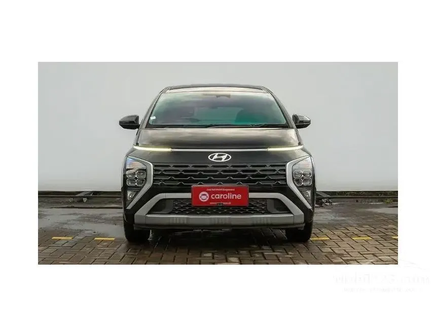 Jual Mobil Hyundai Stargazer 2023 Prime 1.5 di Banten Automatic Wagon Hitam Rp 231.000.000