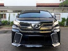 2015 Toyota Vellfire 2.5 ZG Van Wagon VELLFIRE 2.5 ZG AUDIOLESS 2015 CBU NEW MODEL 2015 2016 AUDIOLLES ALLES ALESS G SC BUKAN ALPHARD TDP 175 JUTA