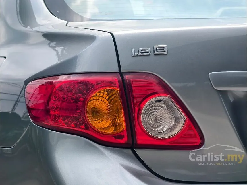 2009 Toyota Corolla Altis E Sedan