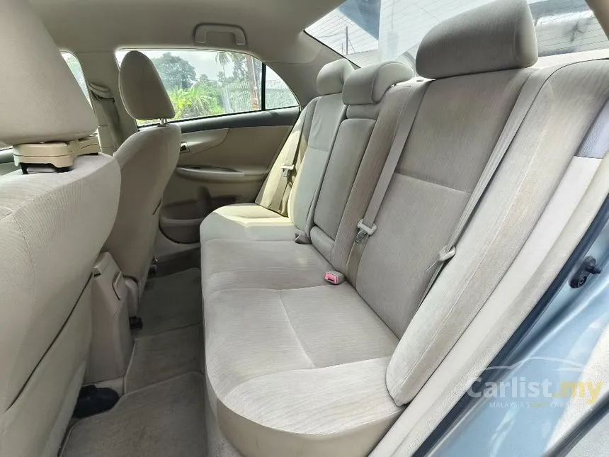 2009 Toyota Corolla Altis E Sedan
