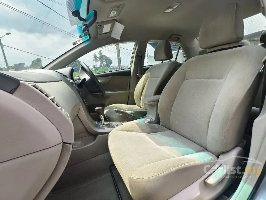 2009 Toyota Corolla Altis E Sedan