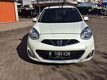 Nissan March 1.5 2013 AT new grill white , Like new , good condition