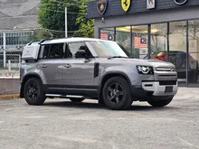 (7 Seater, Low Mileage, No Sunroof) 2021 Land Rover Defender 2.0 110 P300 S SUV, Black Leather Interior, Digital Meter, SideStep, 4Cam, BSM, DIM