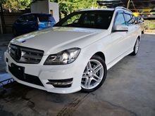 2014 Mercedes-Benz C200 CGI 1.8 AMG WAGON Pre-Carsh Keeping Lane Japan Unreg
